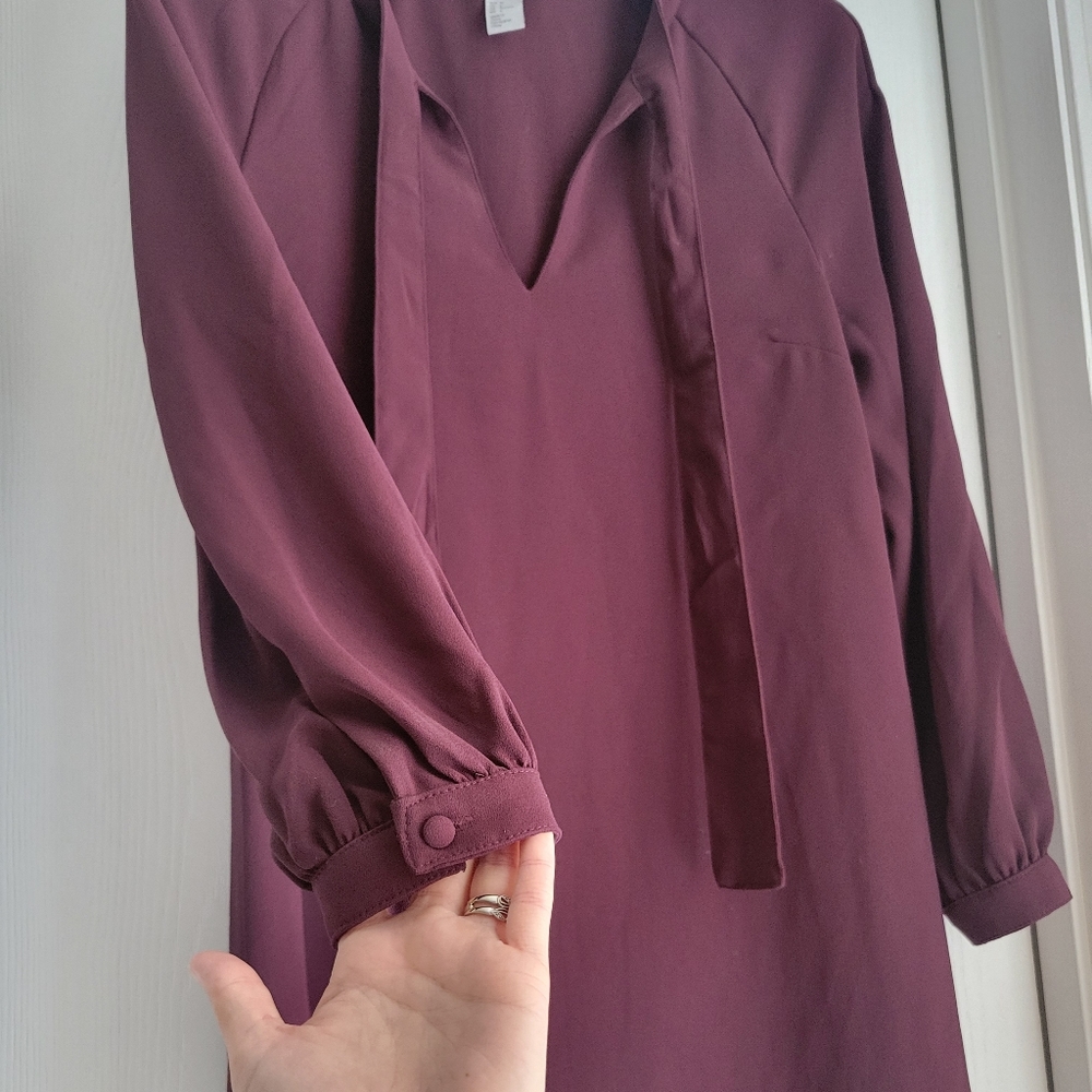 H&M Maroon Dress - Picture 4 of 5